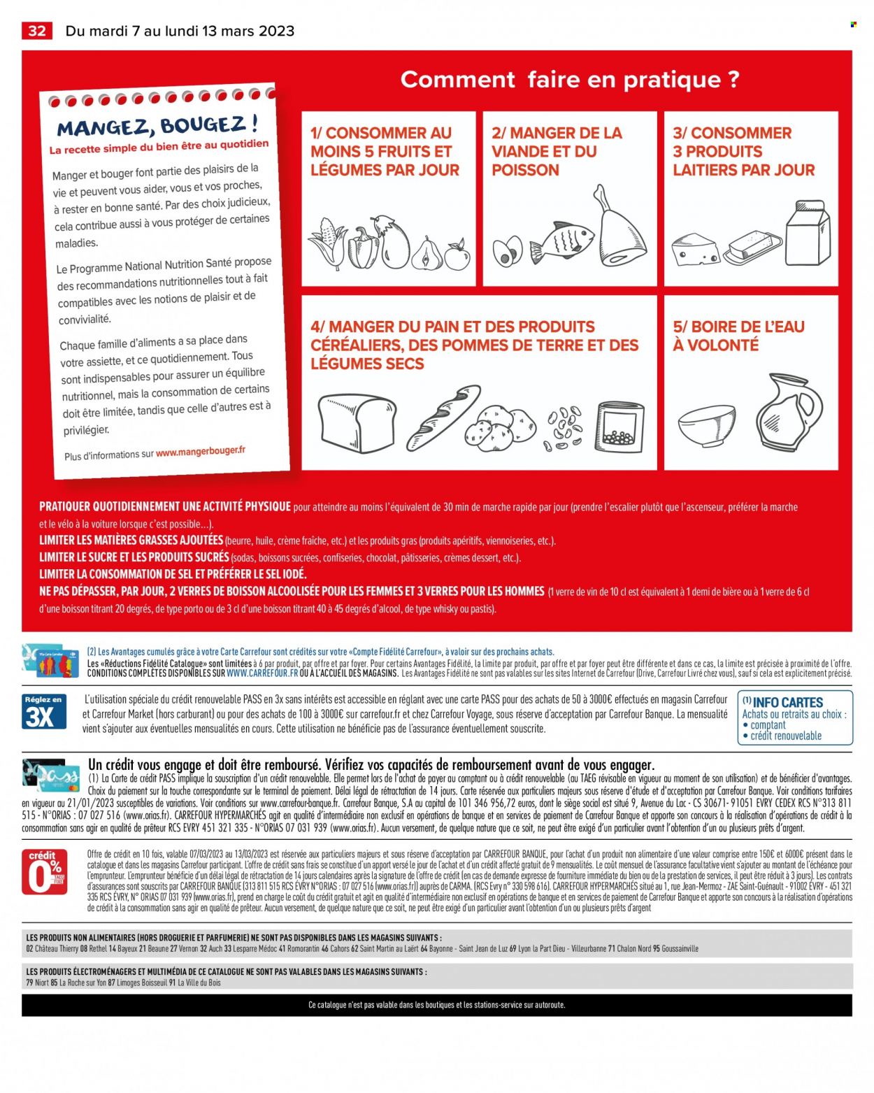 Catalogue Carrefour Hypermarchés - 07/03/2023 - 13/03/2023. Page 34