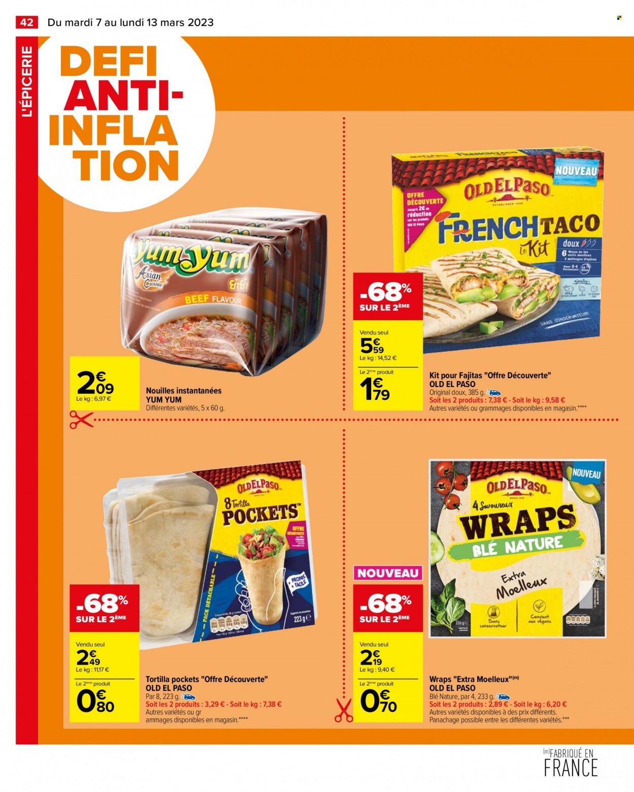 Catalogue Carrefour Hypermarchés - 07/03/2023 - 13/03/2023. Page 44