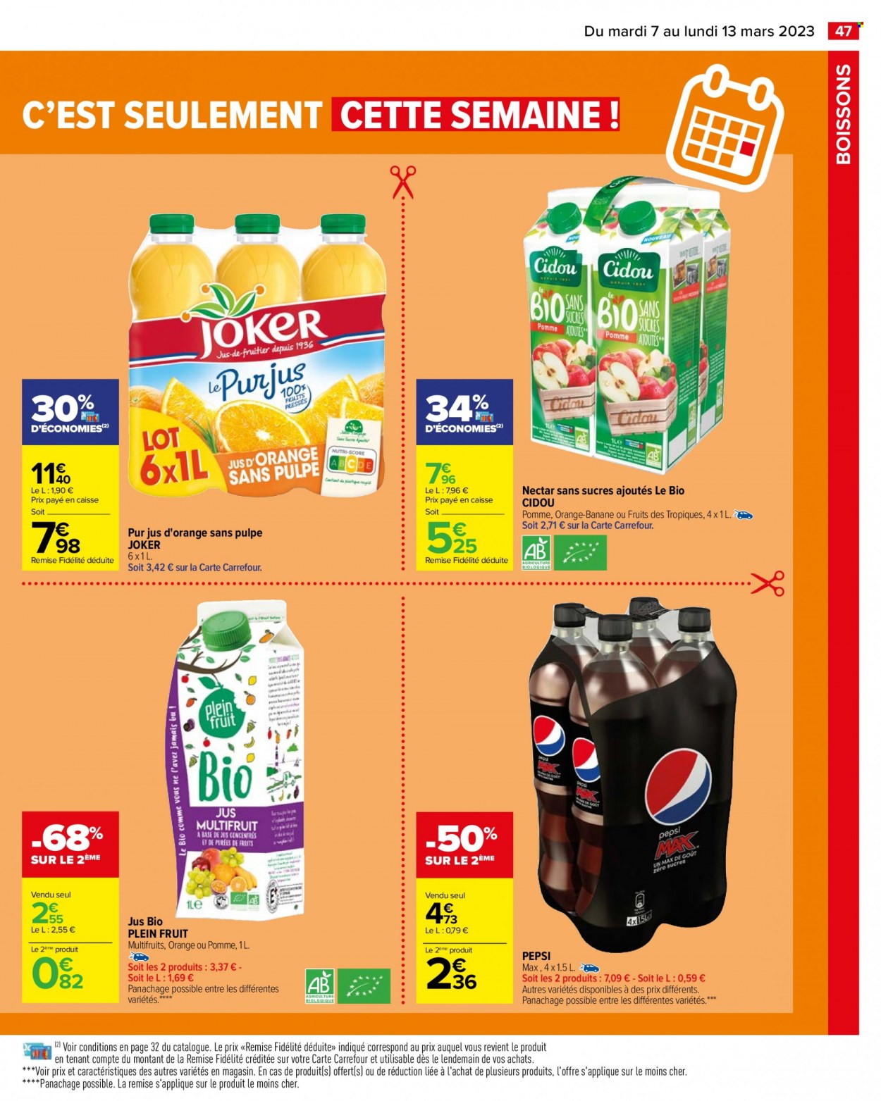 Catalogue Carrefour Hypermarchés - 07/03/2023 - 13/03/2023. Page 49