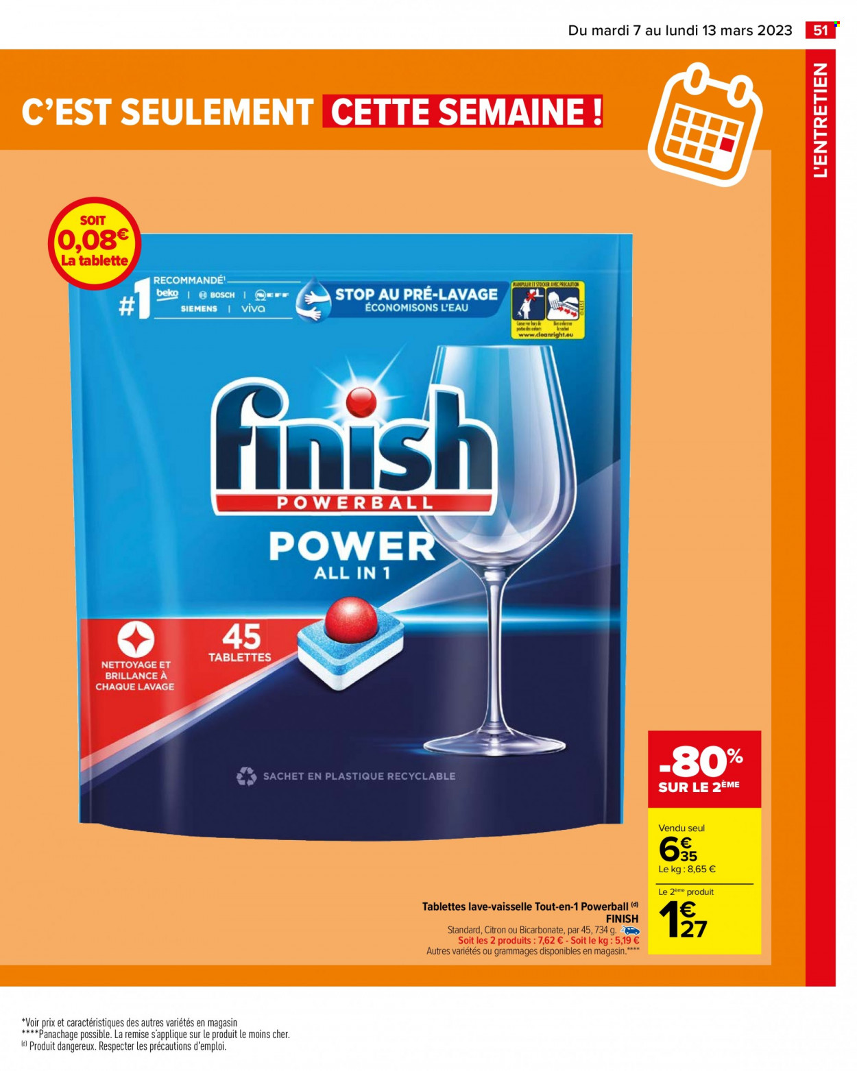 Catalogue Carrefour Hypermarchés - 07/03/2023 - 13/03/2023. Page 53