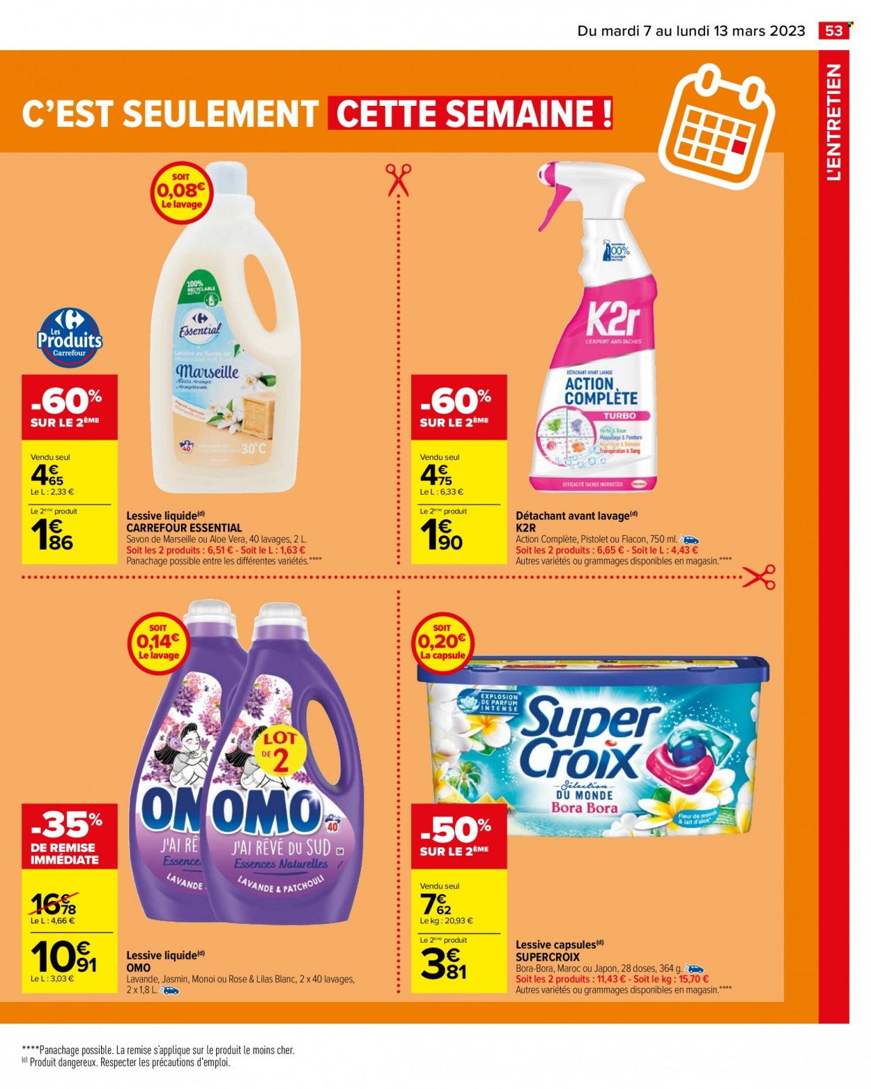 Catalogue Carrefour Hypermarchés - 07/03/2023 - 13/03/2023. Page 55