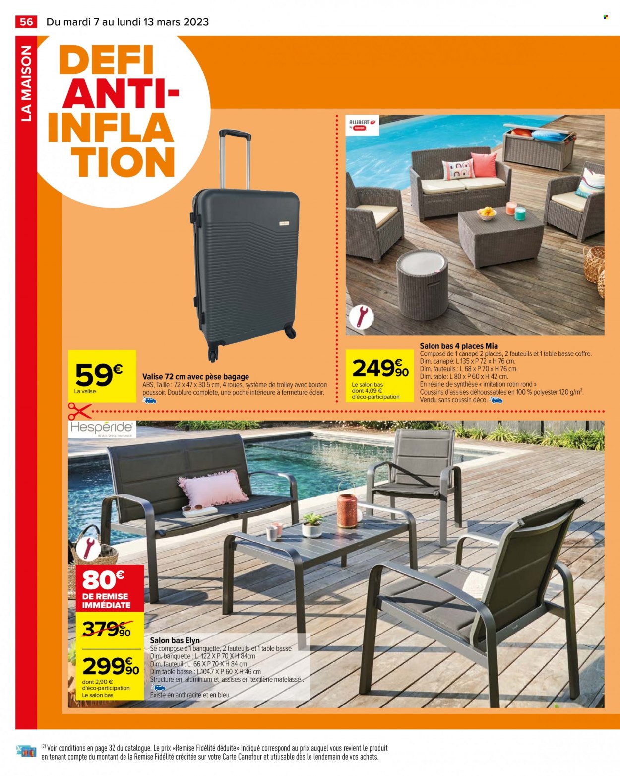 Catalogue Carrefour Hypermarchés - 07/03/2023 - 13/03/2023. Page 58