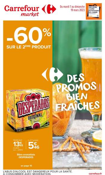 Catalogue Carrefour Market - 07/03/2023 - 19/03/2023.