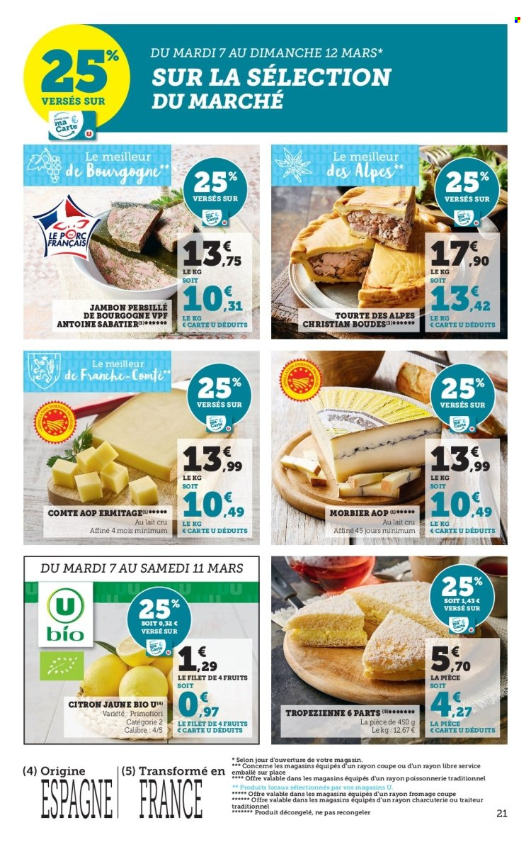 Catalogue SUPER U - 07/03/2023 - 19/03/2023. Page 21
