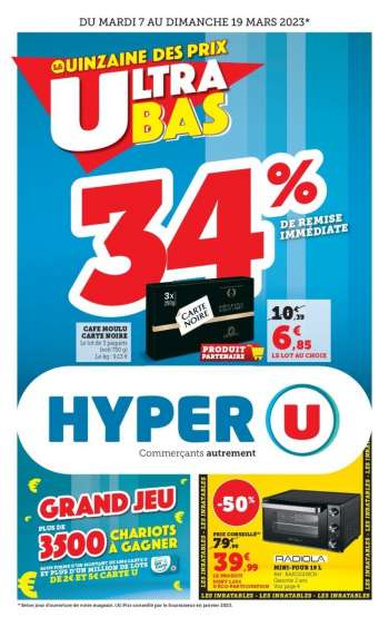 Catalogue HYPER U - 07/03/2023 - 19/03/2023.