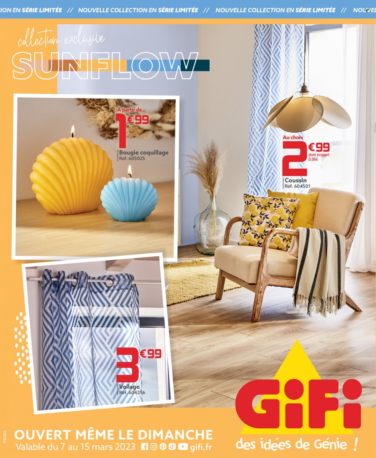 Catalogue GiFi - 07/03/2023 - 15/03/2023. Page 1