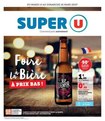 Catalogue SUPER U - 14/03/2023 - 26/03/2023.