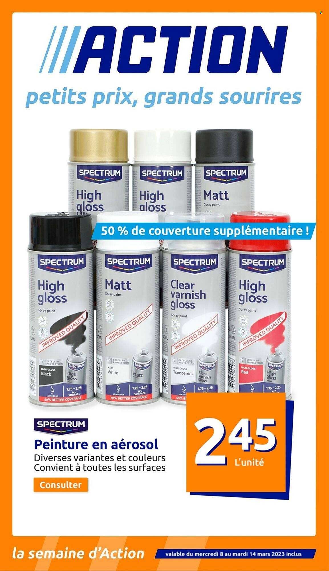 Catalogue Action - 08/03/2023 - 14/03/2023. Page 1