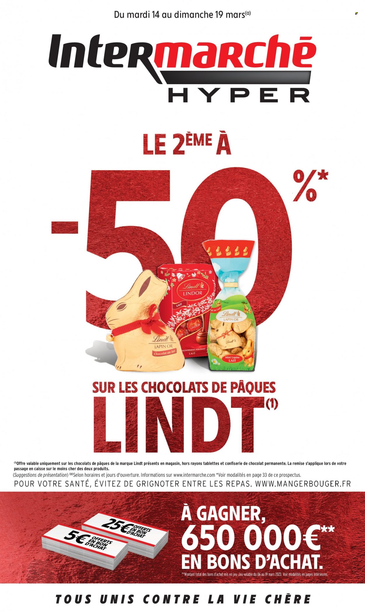 Catalogue Intermarché Hyper - 14/03/2023 - 19/03/2023. Page 1