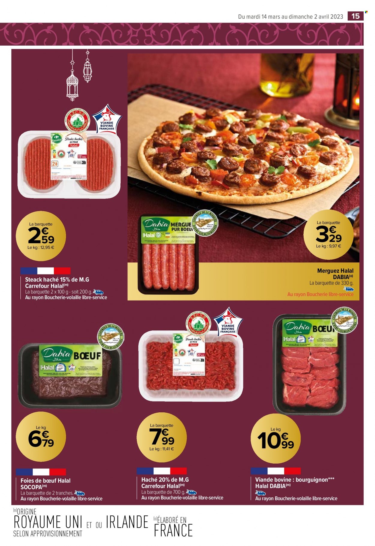 Catalogue Carrefour Market - 14/03/2023 - 02/04/2023. Page 15