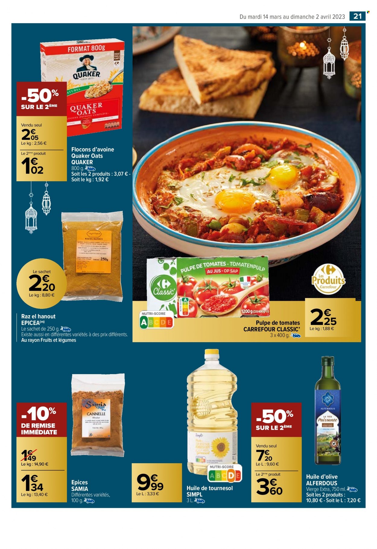 Catalogue Carrefour Market - 14/03/2023 - 02/04/2023. Page 21