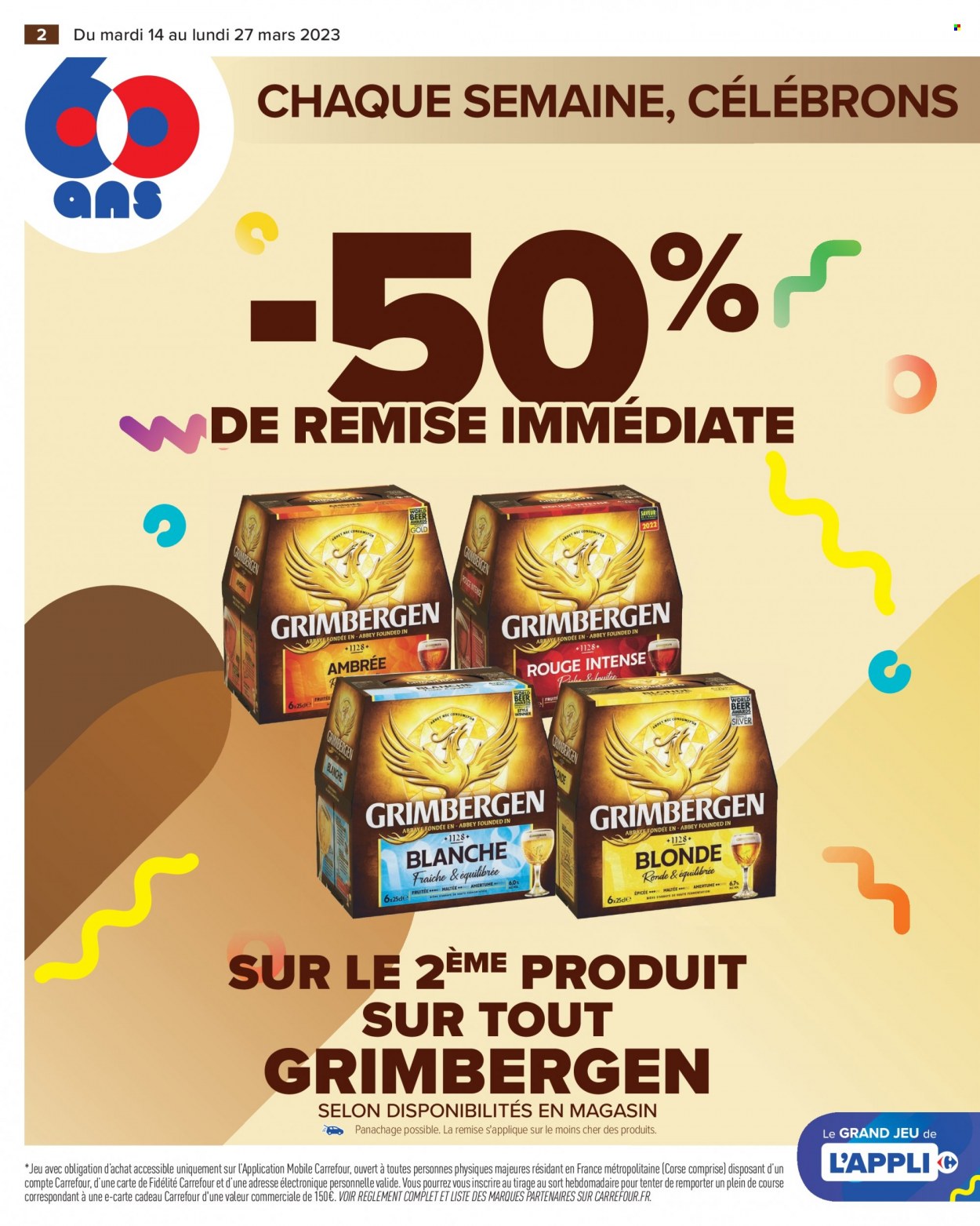 Catalogue Carrefour Hypermarchés - 14/03/2023 - 27/03/2023. Page 2