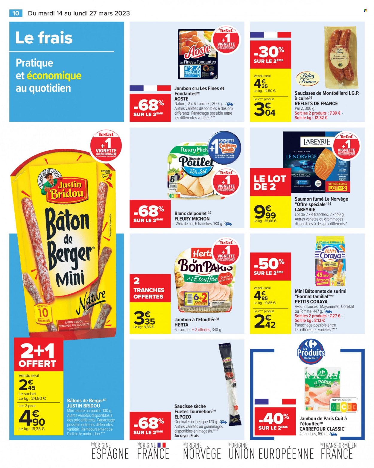 Catalogue Carrefour Hypermarchés - 14/03/2023 - 27/03/2023. Page 10