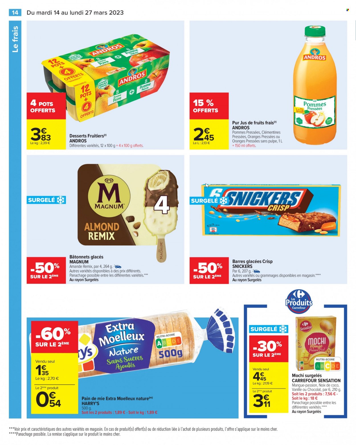 Catalogue Carrefour Hypermarchés - 14/03/2023 - 27/03/2023. Page 14
