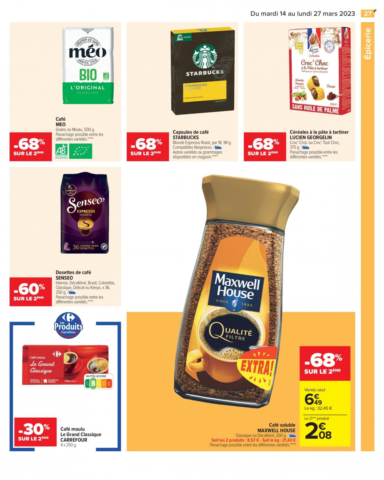 Catalogue Carrefour Hypermarchés - 14/03/2023 - 27/03/2023. Page 27