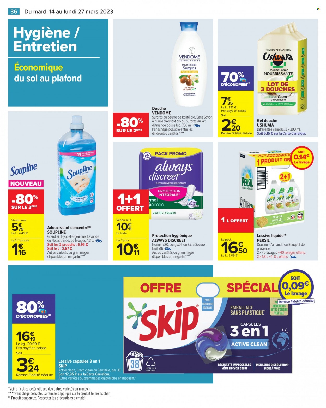 Catalogue Carrefour Hypermarchés - 14/03/2023 - 27/03/2023. Page 36