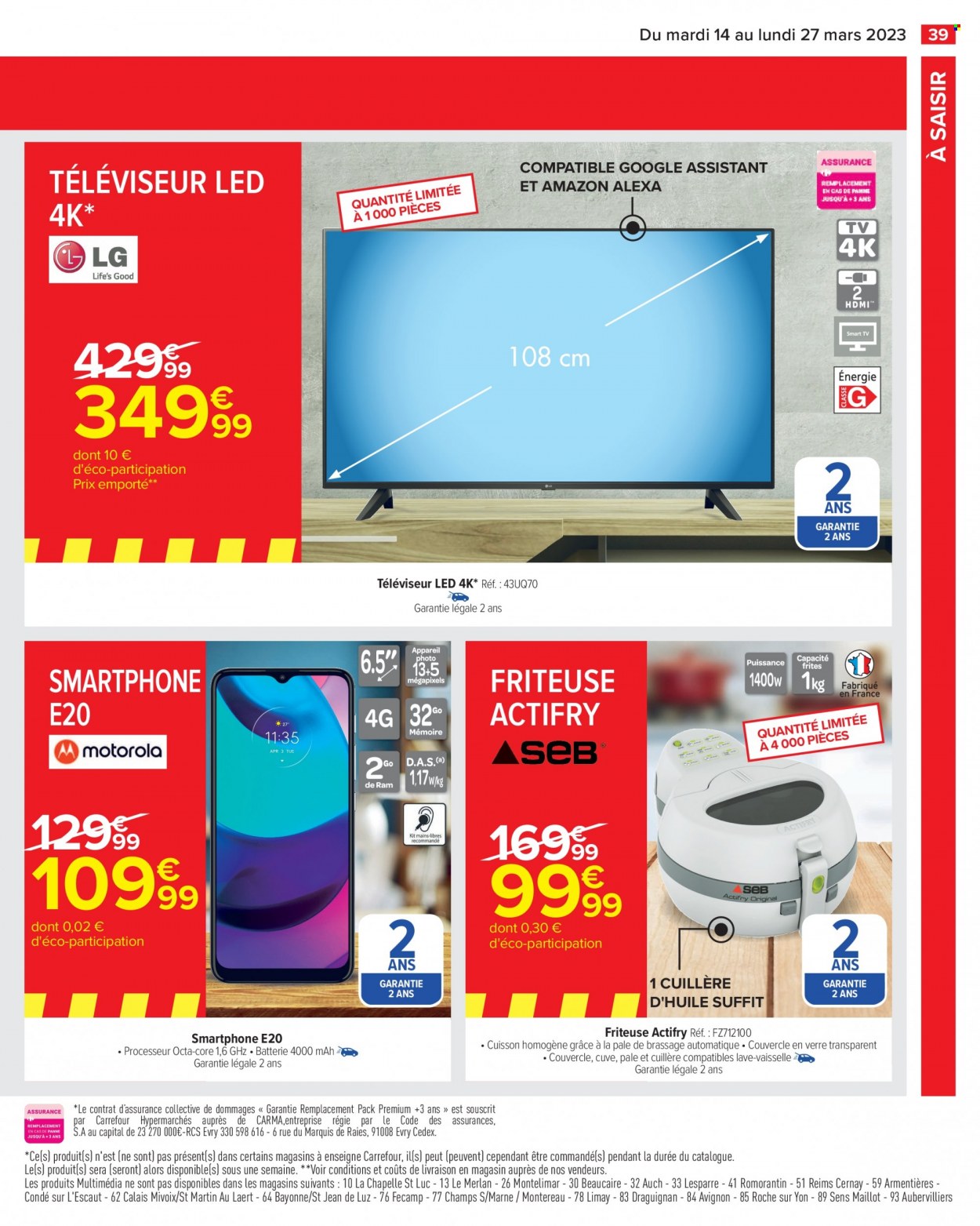 Catalogue Carrefour Hypermarchés - 14/03/2023 - 27/03/2023. Page 39