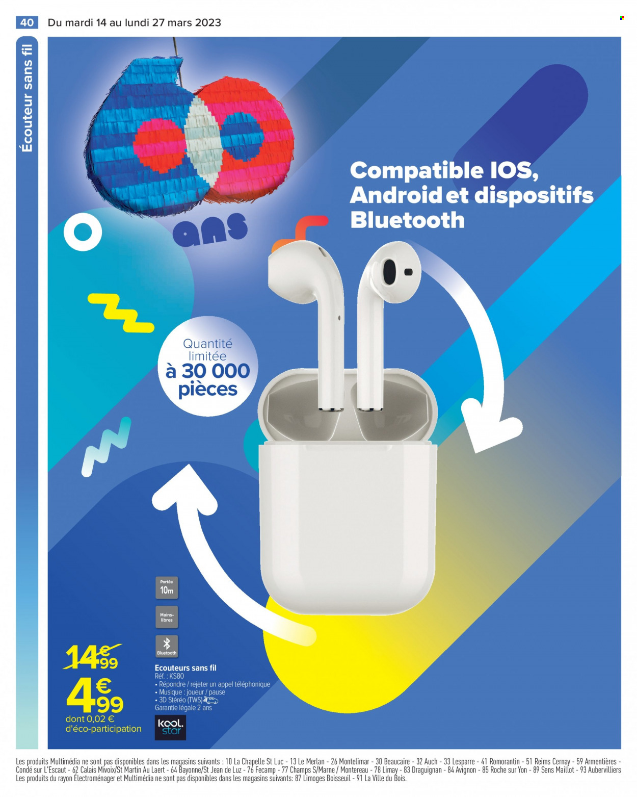 Catalogue Carrefour Hypermarchés - 14/03/2023 - 27/03/2023. Page 40