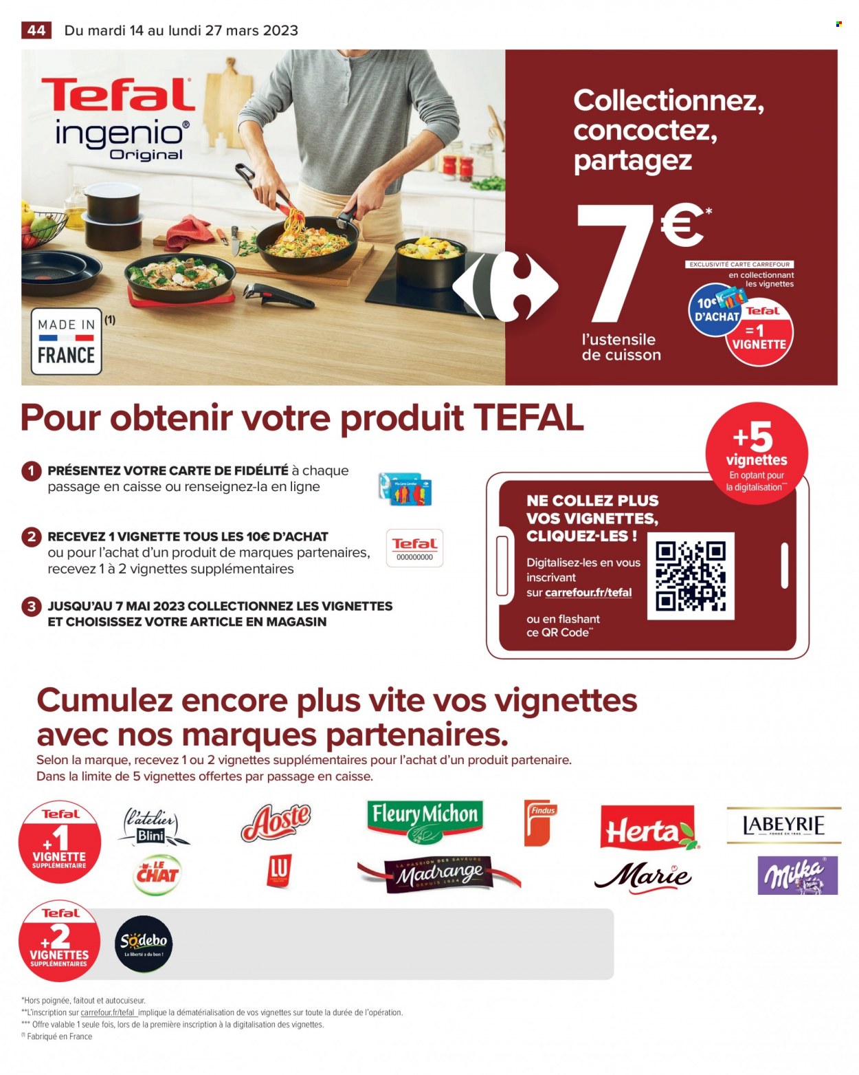 Catalogue Carrefour Hypermarchés - 14/03/2023 - 27/03/2023. Page 44