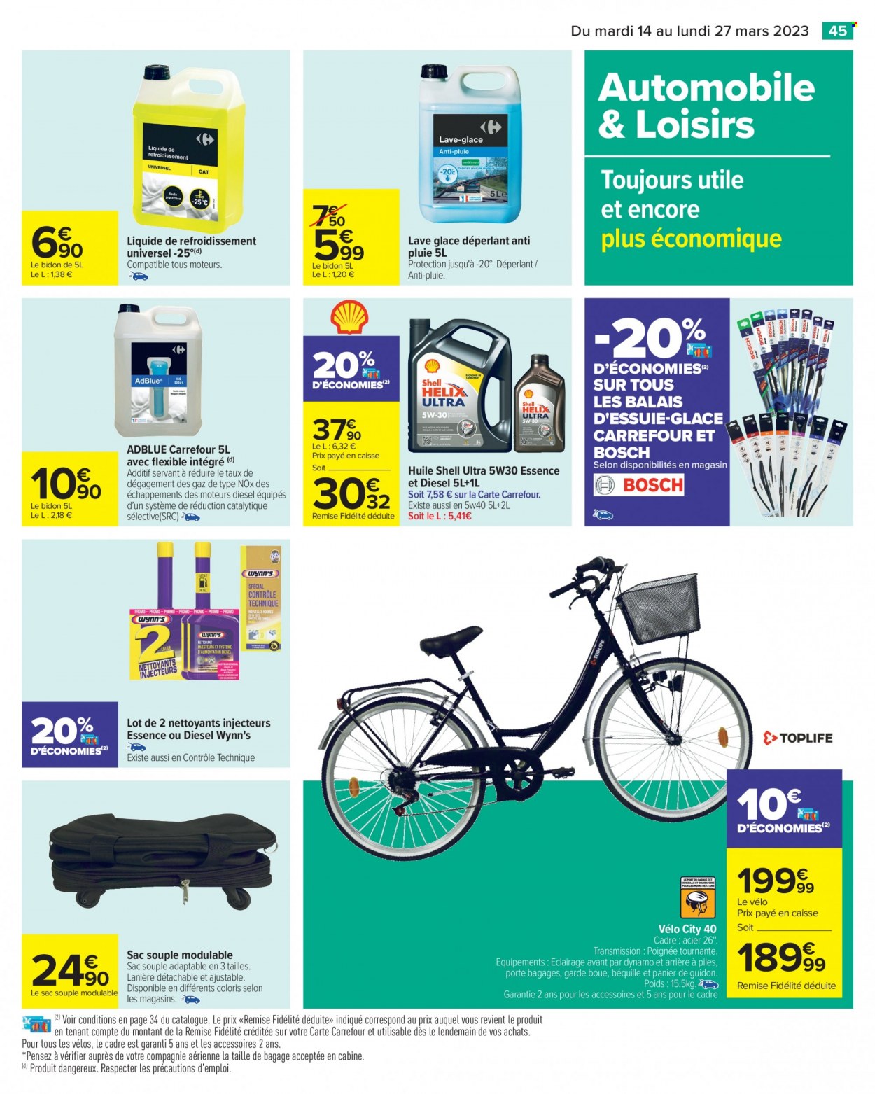 Catalogue Carrefour Hypermarchés - 14/03/2023 - 27/03/2023. Page 45