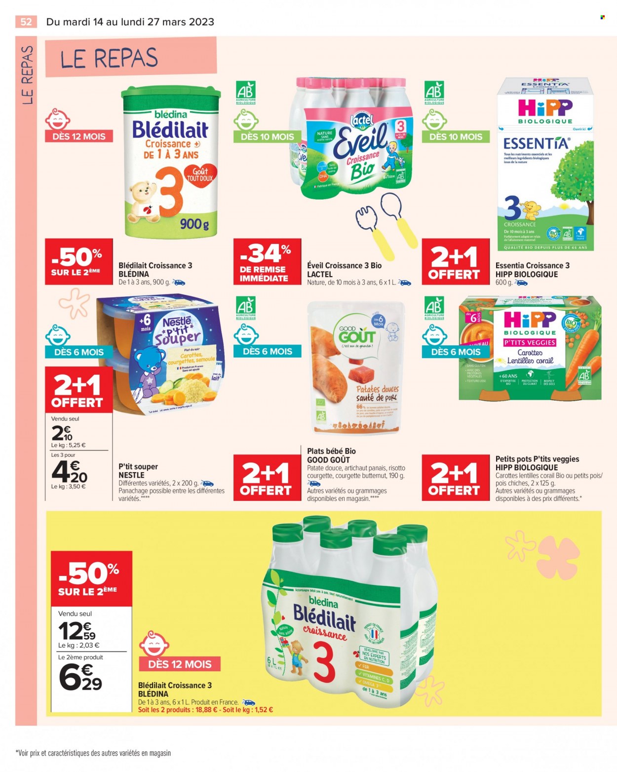 Catalogue Carrefour Hypermarchés - 14/03/2023 - 27/03/2023. Page 52