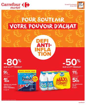 Catalogue Carrefour Market - 14/03/2023 - 26/03/2023.