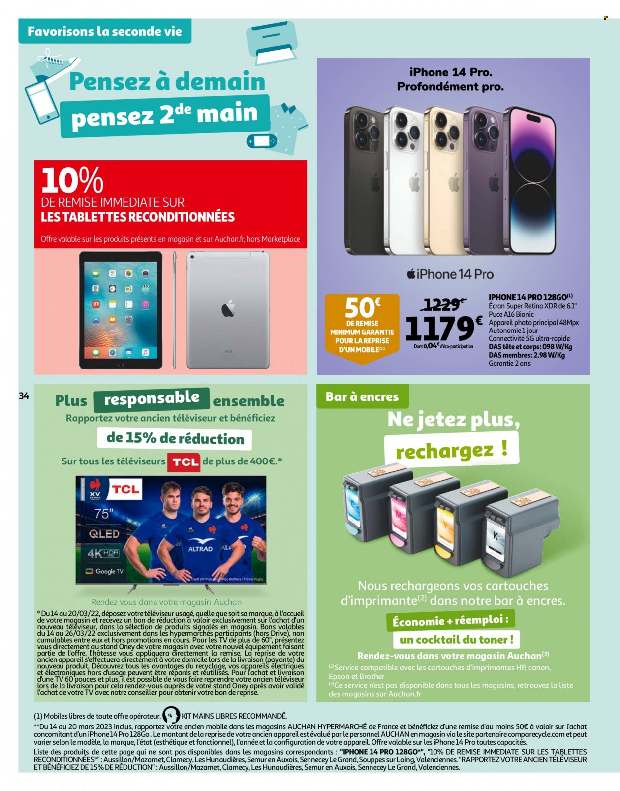 Catalogue Auchan - 14/03/2023 - 20/03/2023. Page 34
