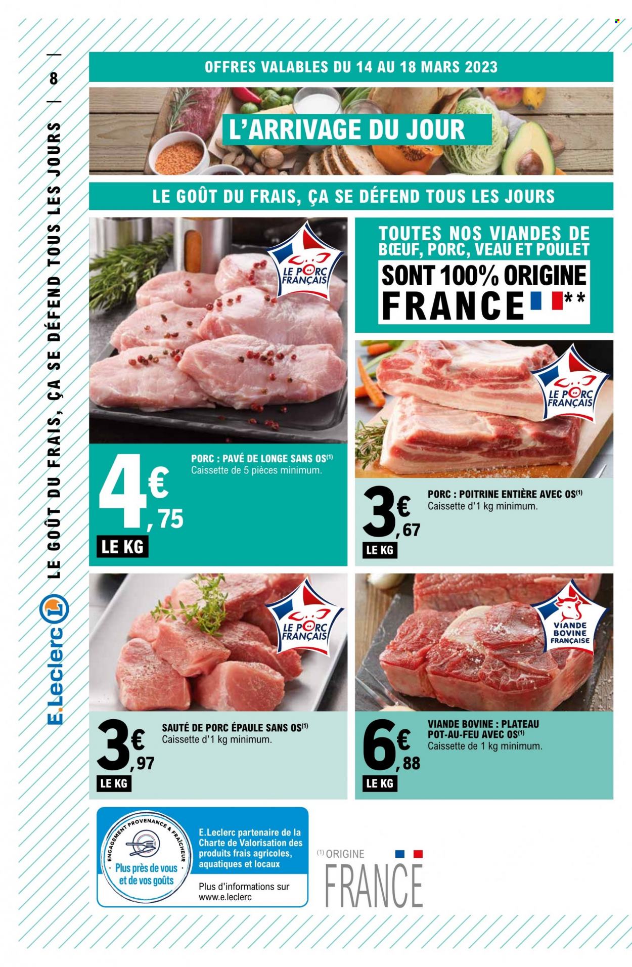 Catalogue E.Leclerc - 14/03/2023 - 25/03/2023. Page 8