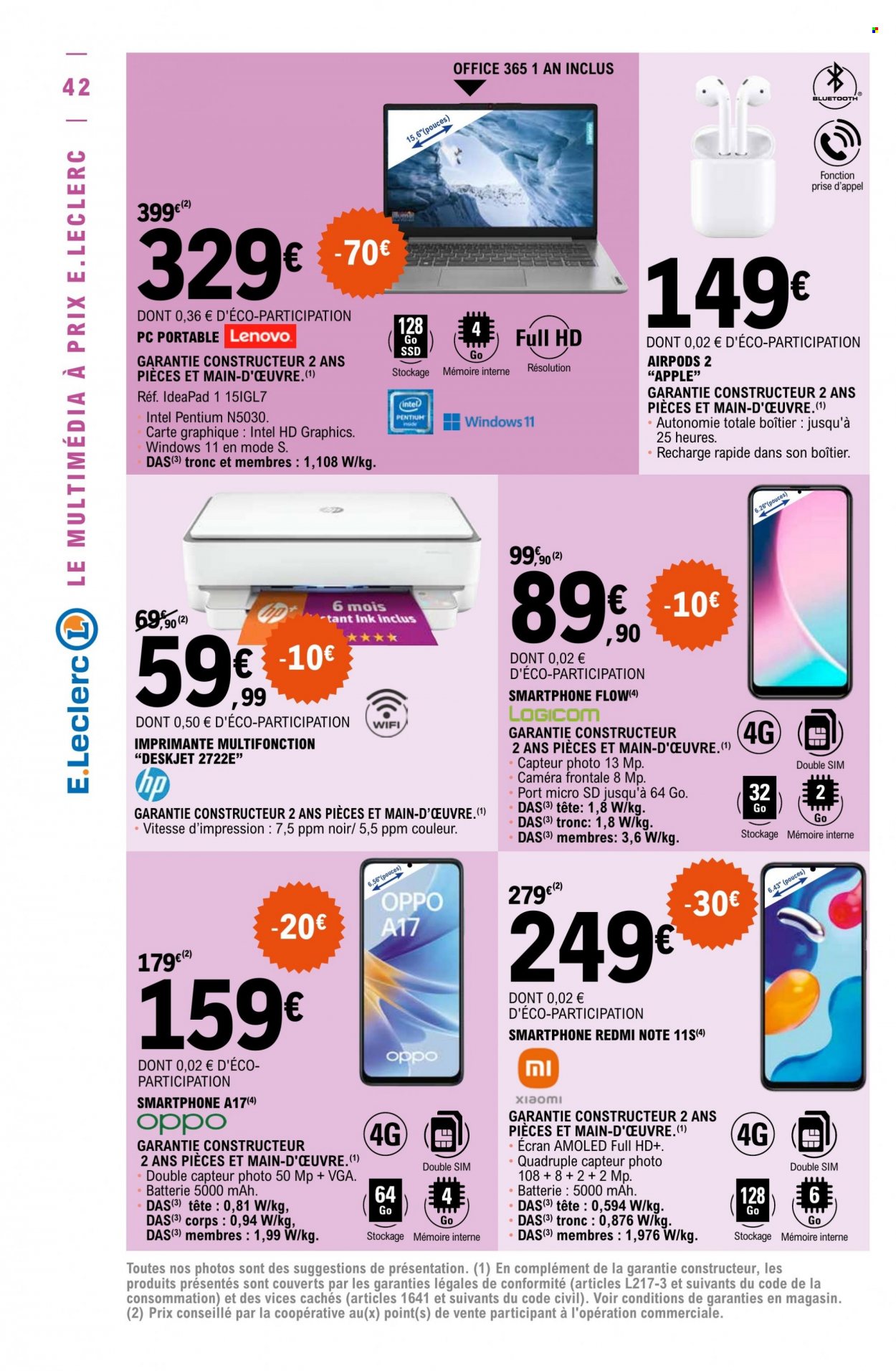 Catalogue E.Leclerc - 14/03/2023 - 25/03/2023. Page 42