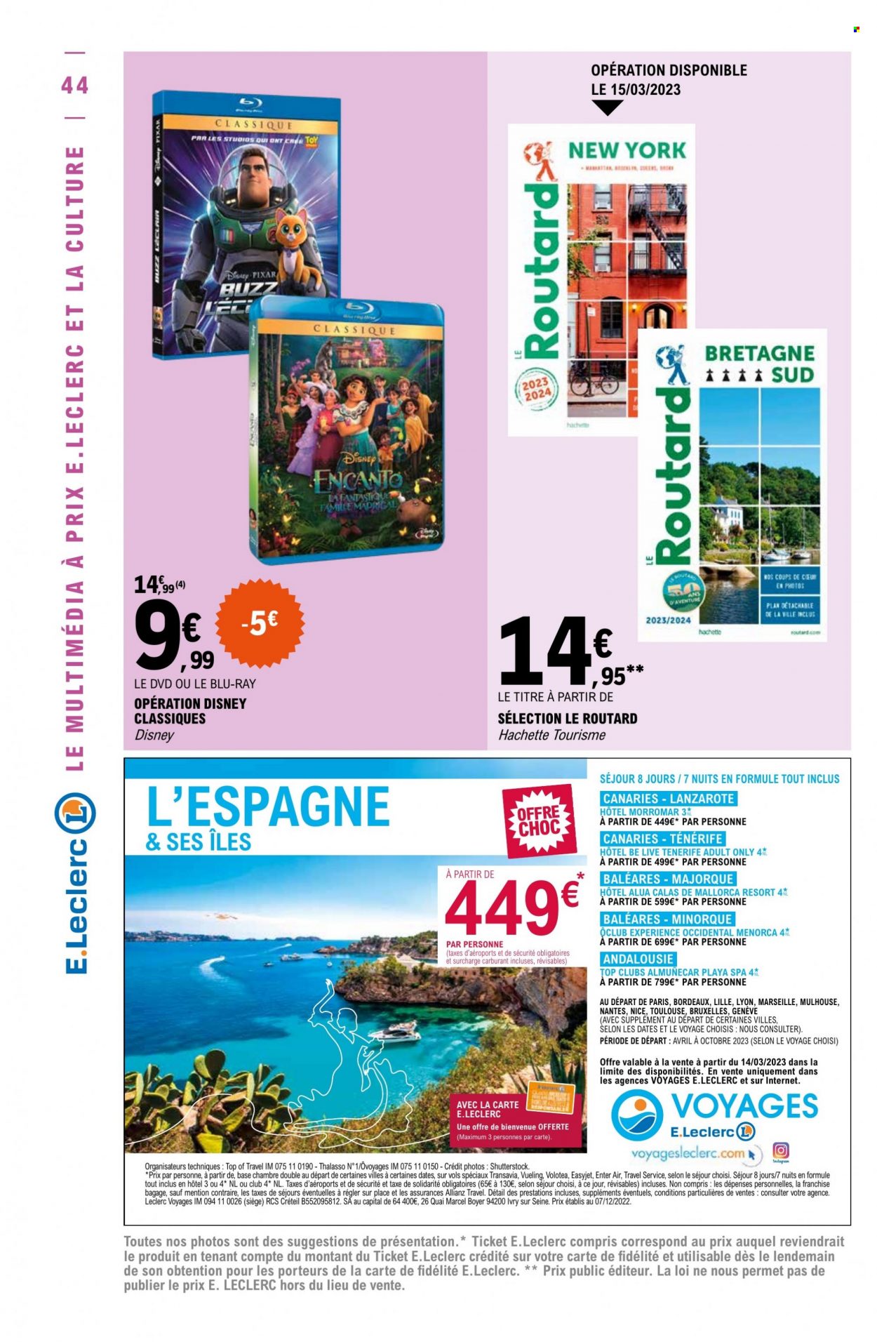 Catalogue E.Leclerc - 14/03/2023 - 25/03/2023. Page 44
