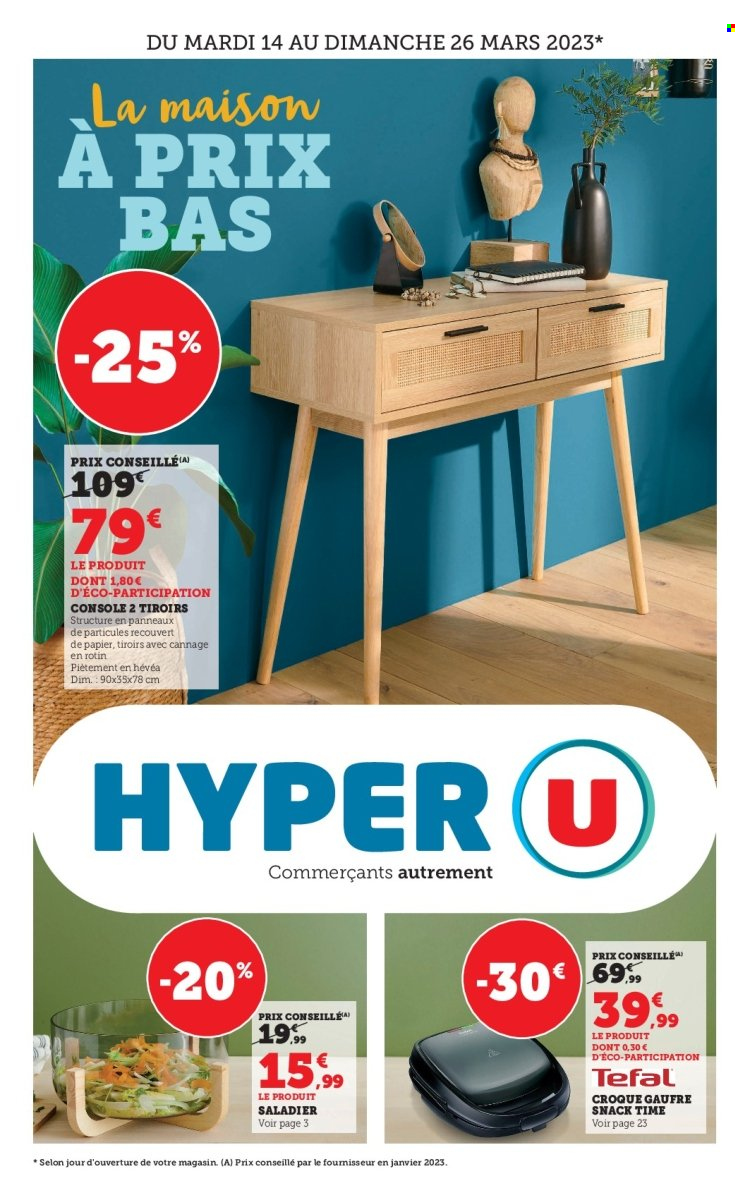 Catalogue HYPER U - 14/03/2023 - 26/03/2023. Page 1