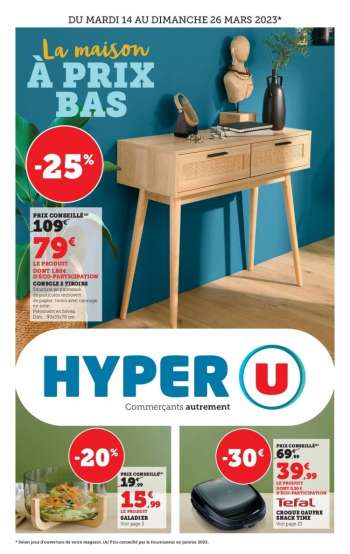 Catalogue HYPER U - 14/03/2023 - 26/03/2023.