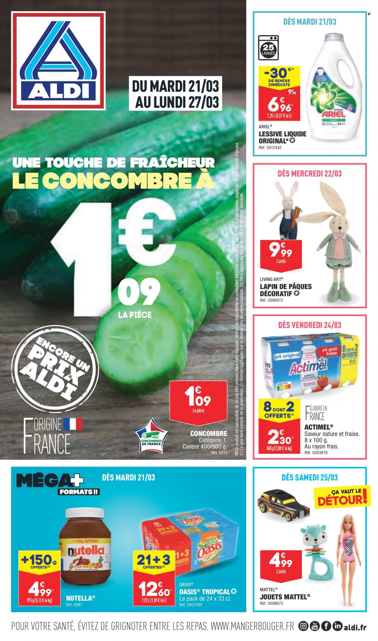 Catalogue ALDI - 21/03/2023 - 27/03/2023. Page 1