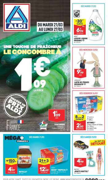 Catalogue ALDI - 21/03/2023 - 27/03/2023.