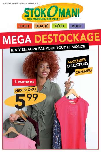 Catalogue Stokomani - 08/03/2023 - 19/03/2023.