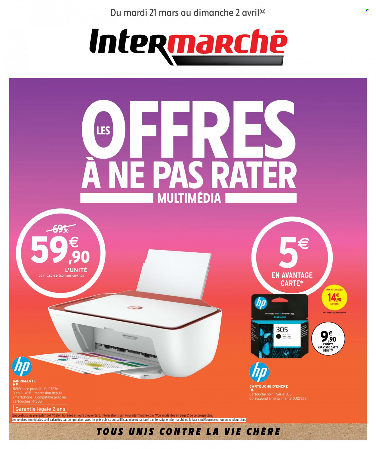 Catalogue Intermarché - 21/03/2023 - 02/04/2023. Page 1