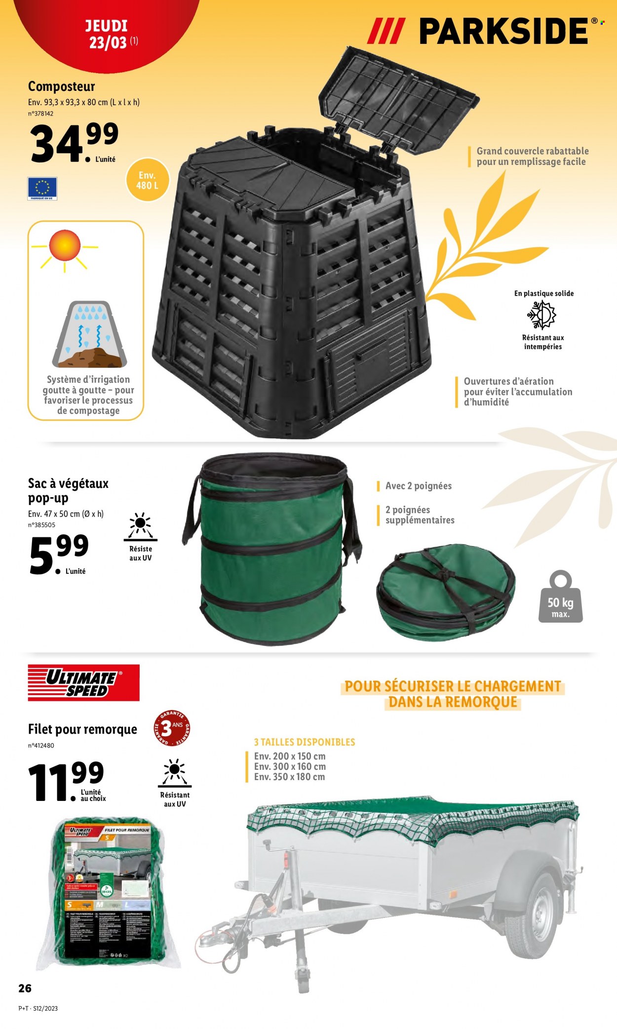 Catalogue Lidl - 22/03/2023 - 28/03/2023. Page 32