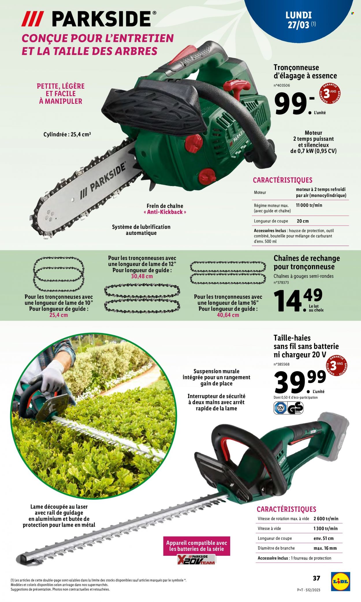 Catalogue Lidl - 22/03/2023 - 28/03/2023. Page 43