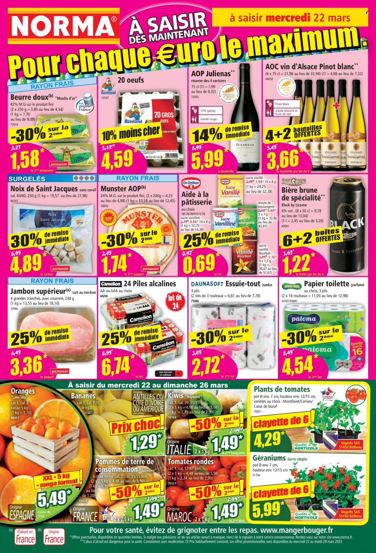 Catalogue Norma - 22/03/2023 - 28/03/2023. Page 1