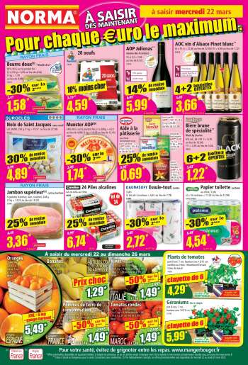 Catalogue Norma - 22/03/2023 - 28/03/2023.