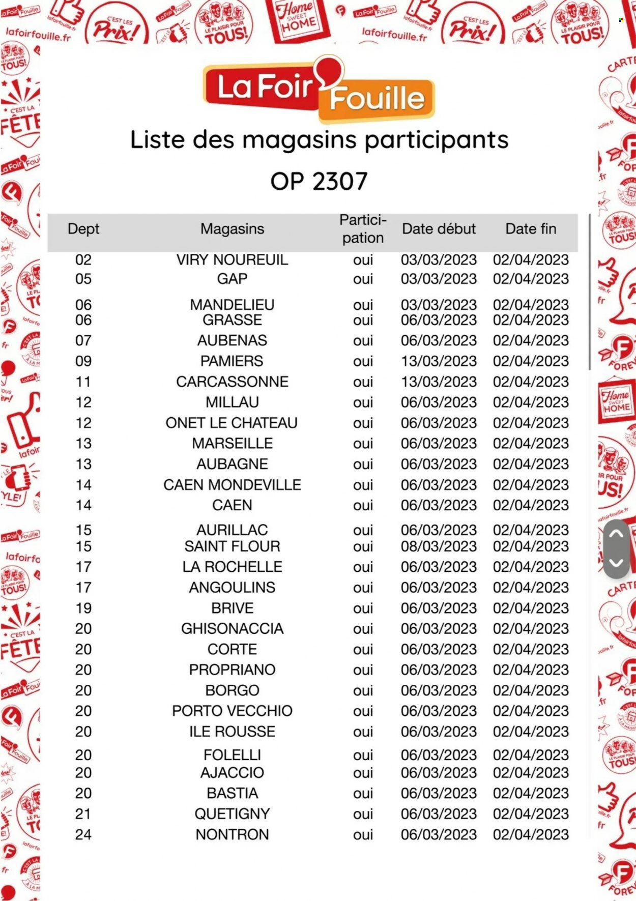 Catalogue La Foir'Fouille - 06/03/2023 - 02/04/2023. Page 65
