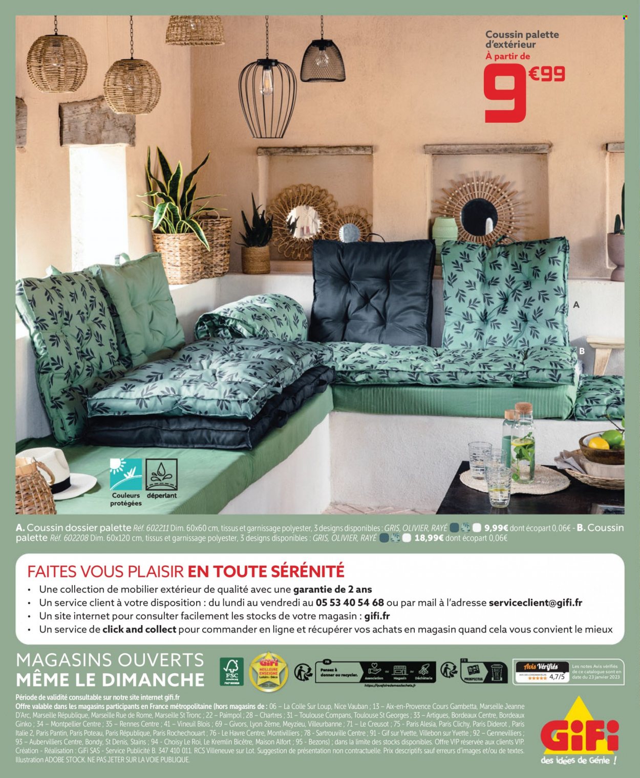Catalogue GiFi - 14/03/2023 - 27/03/2023. Page 58