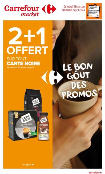 Catalogue Carrefour Market - 21/03/2023 - 02/04/2023.
