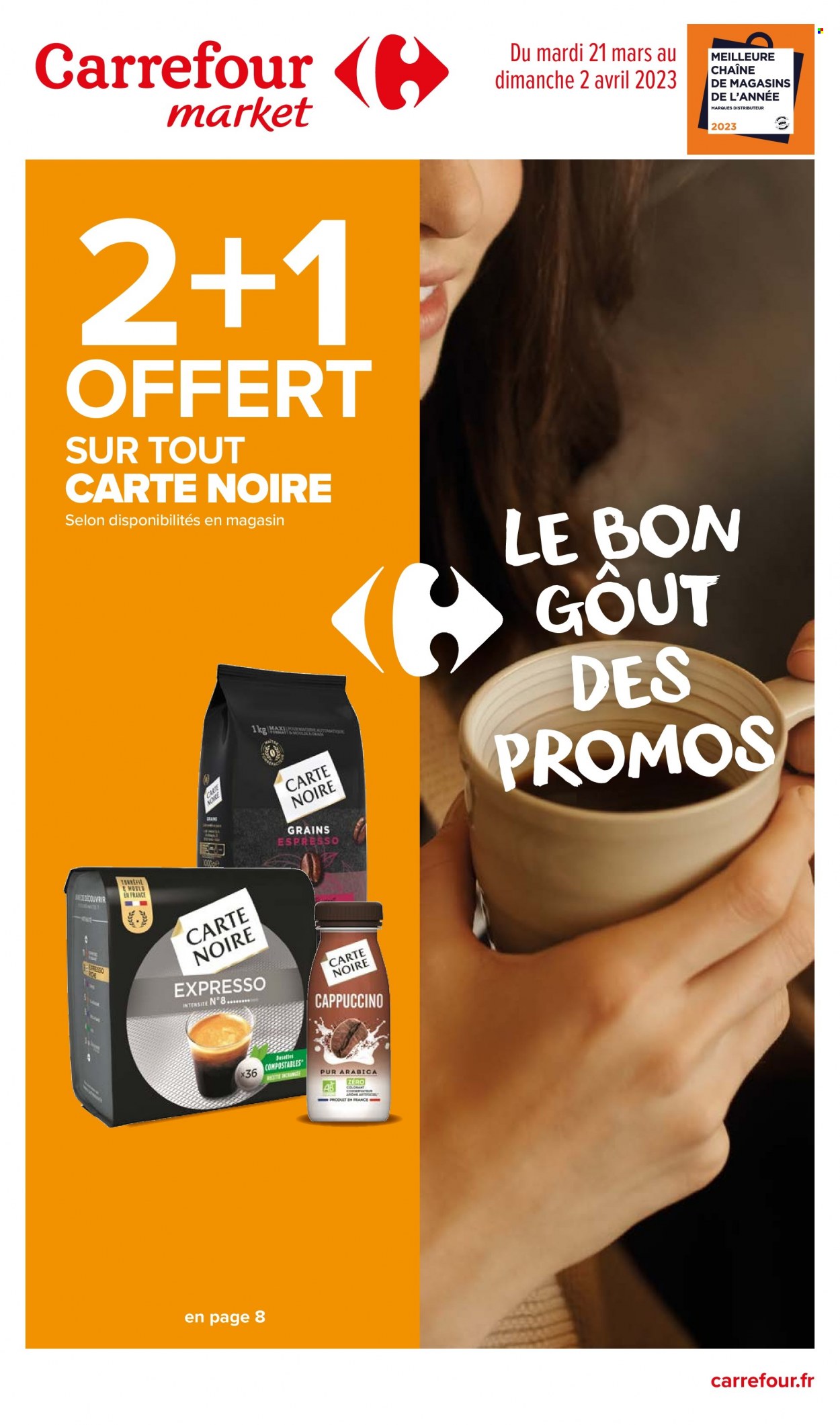Catalogue Carrefour Market - 21/03/2023 - 02/04/2023. Page 1