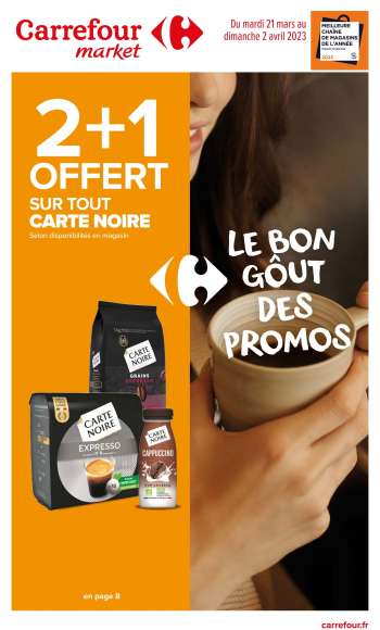 Catalogue Carrefour Market - 21/03/2023 - 02/04/2023.