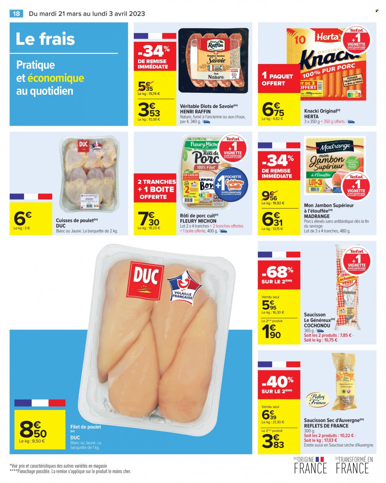 Catalogue Carrefour Hypermarchés - 21/03/2023 - 03/04/2023. Page 18
