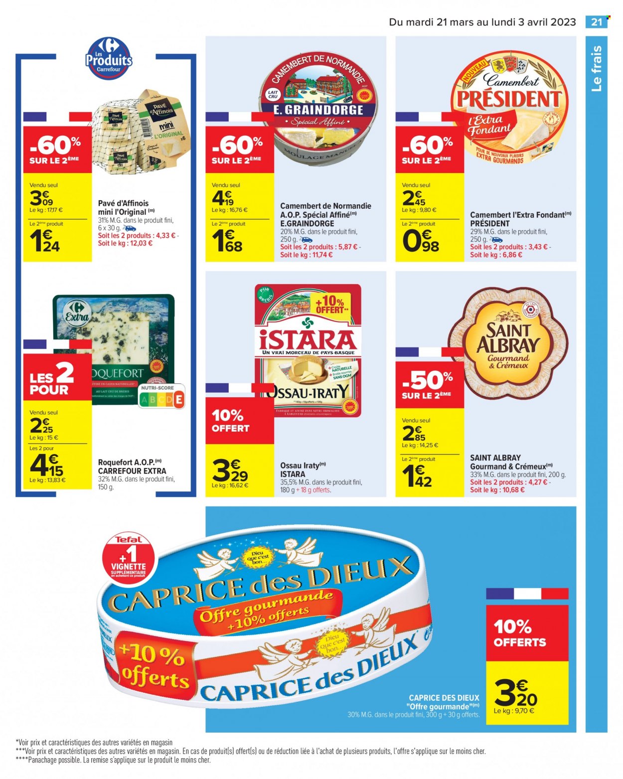 Catalogue Carrefour Hypermarchés - 21/03/2023 - 03/04/2023. Page 21