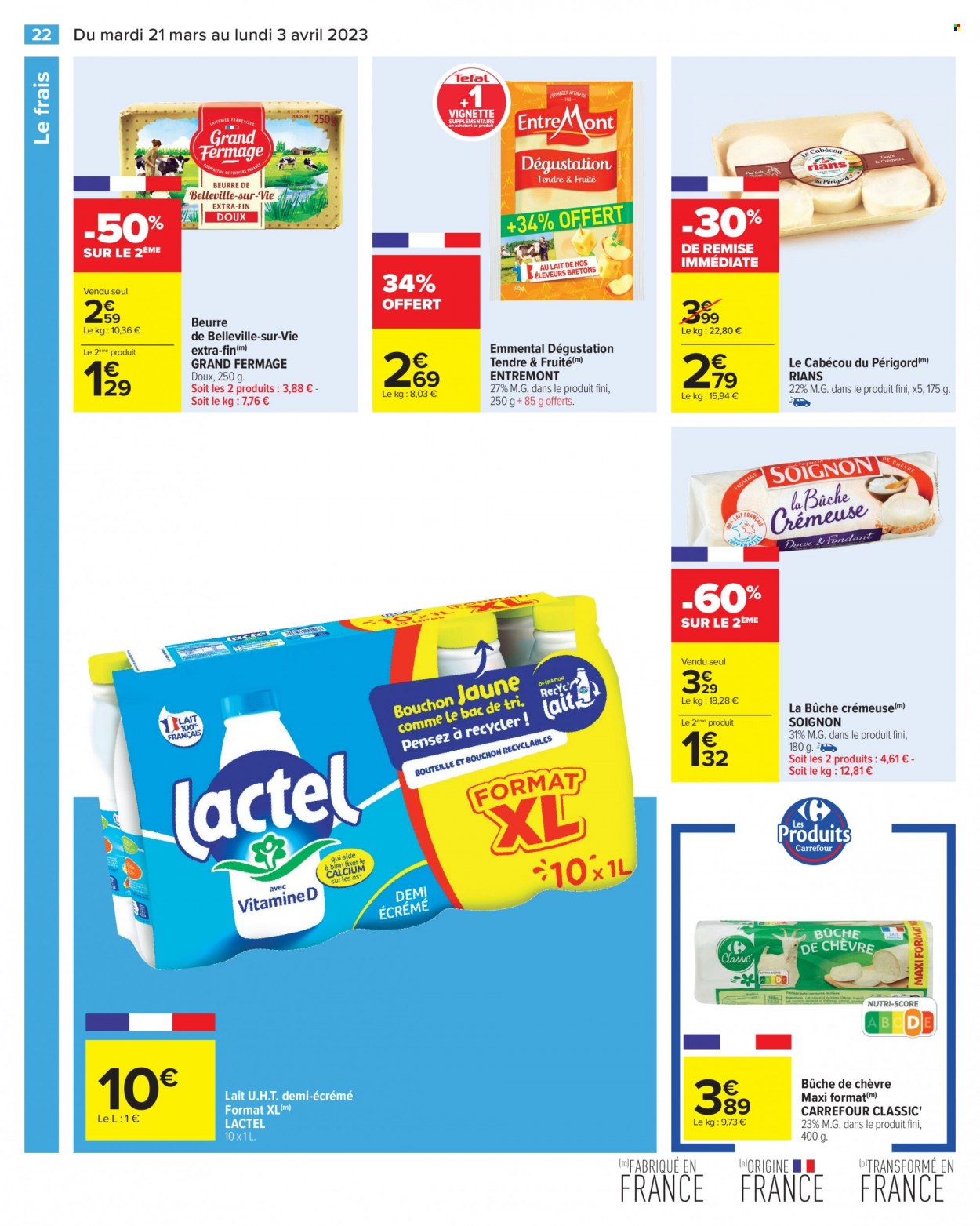 Catalogue Carrefour Hypermarchés - 21/03/2023 - 03/04/2023. Page 22