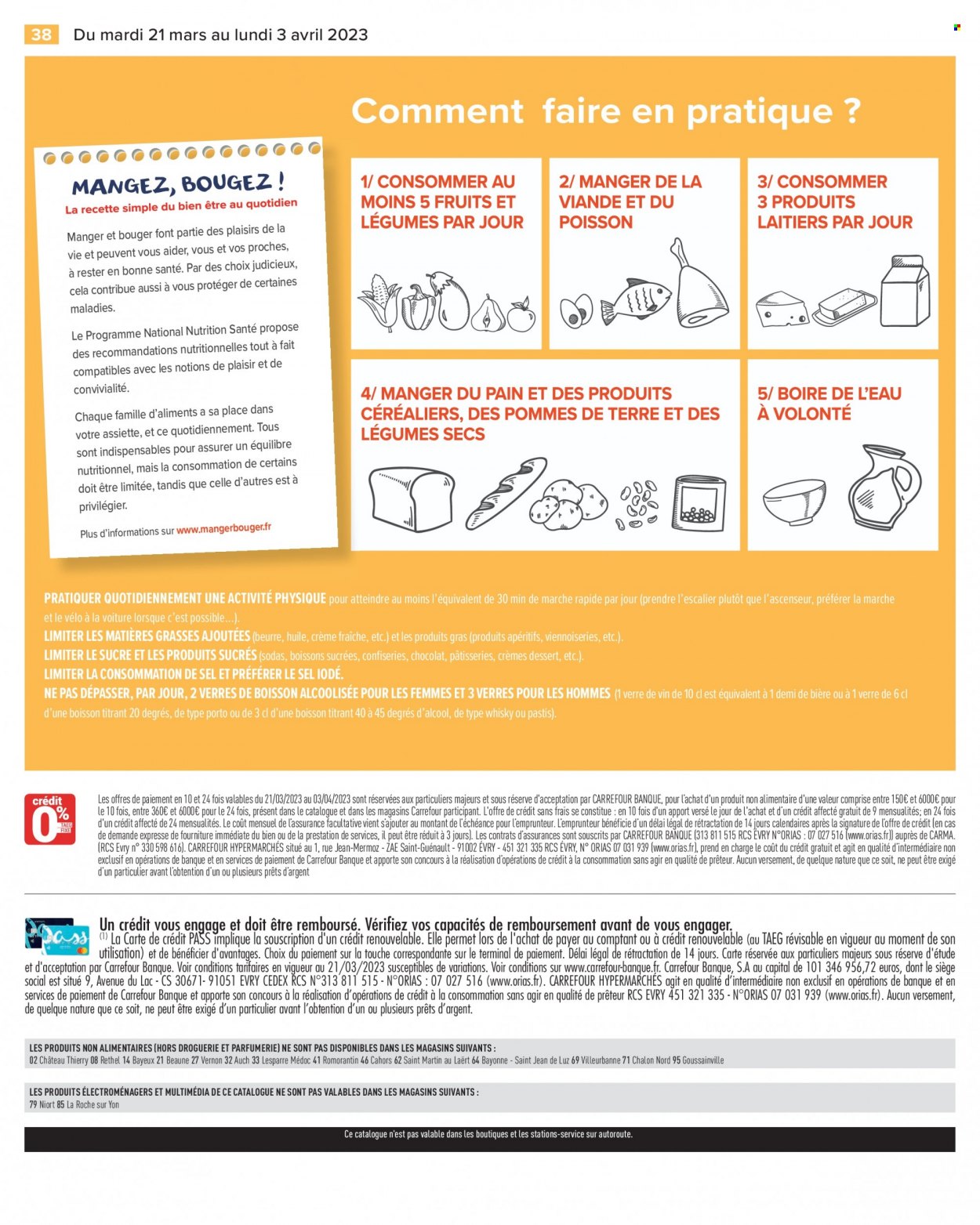 Catalogue Carrefour Hypermarchés - 21/03/2023 - 03/04/2023. Page 38