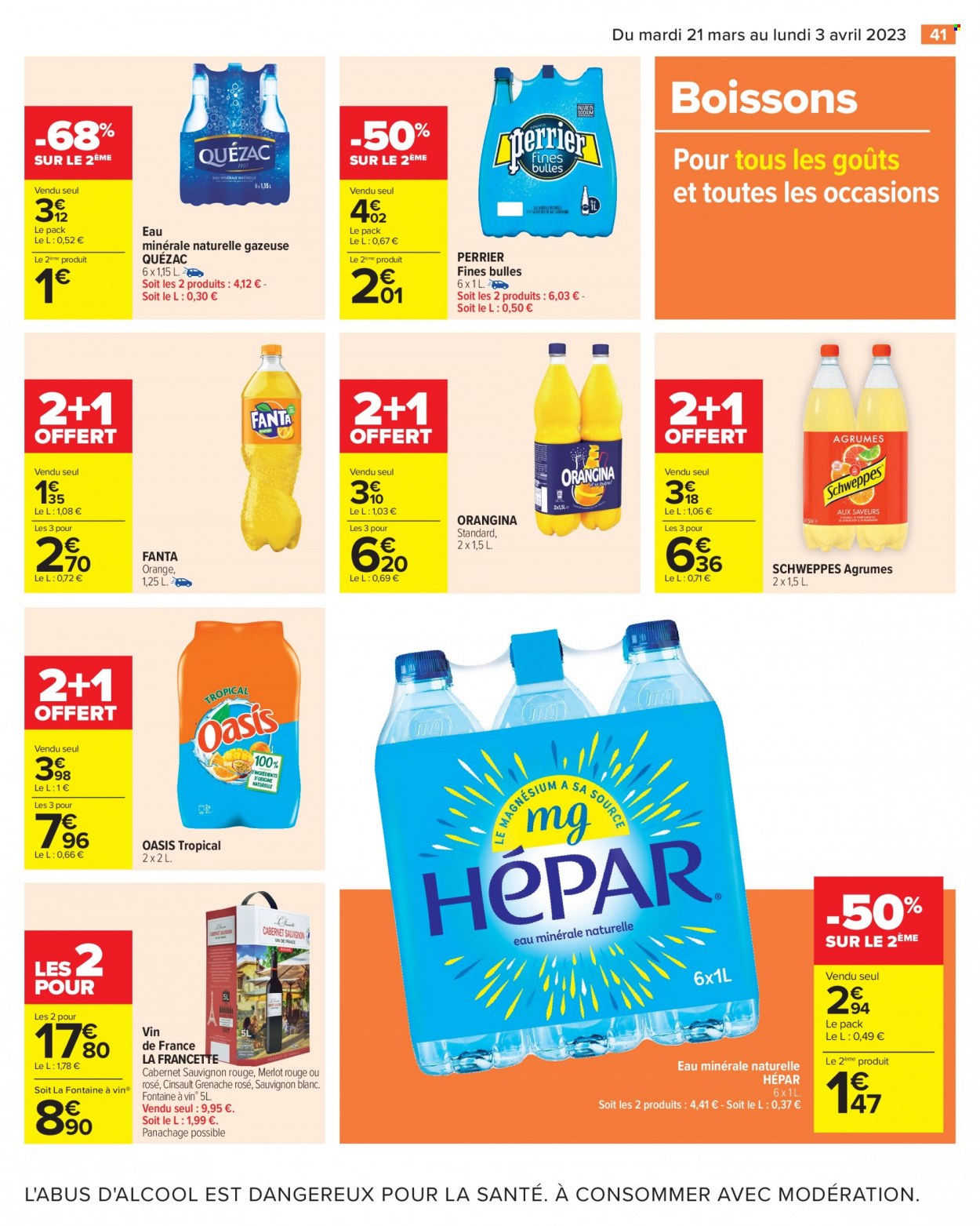 Catalogue Carrefour Hypermarchés - 21/03/2023 - 03/04/2023. Page 41